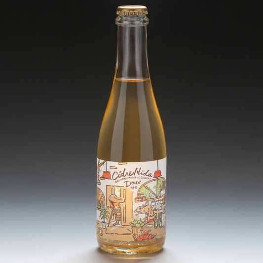 Cidre Hida（シードル飛騨）Doux・甘口　375ml・ハーフボトル - 木戸脇果樹園　オーチャードハウス